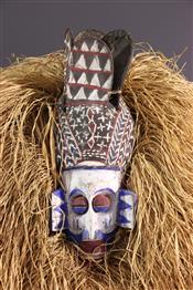Masque africainYaka Máscara 