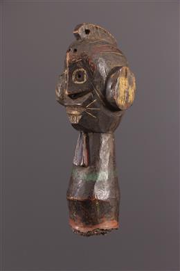 Arte tribal - Cabeça de crista de Mumuye