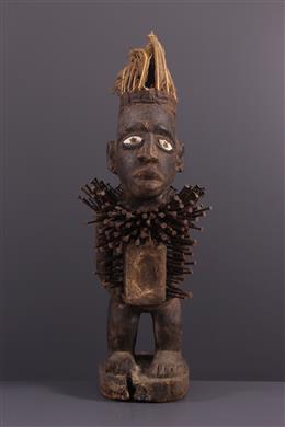 Arte tribal - Kongo Vili Nkisi Nkondi estátua