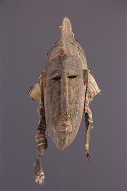 Arte tribal - Máscara Janiforme Ntomo Markha