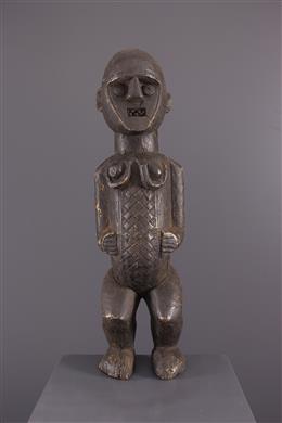 Arte tribal - Estátua Relíquia Mbede, Ambete 