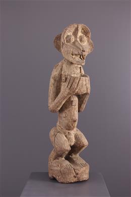 Arte tribal - Baule Aboya / Mbotumbo figura de macaco