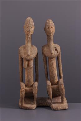 Arte tribal - Figura de casal Dogon