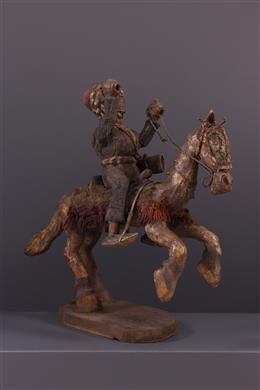 Arte tribal - Bamoun Cavaleiro