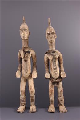 Arte tribal - Igbo estátuas